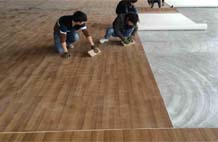 亞強體育施工案例:室內pvc籃球場(chǎng)YQ-004,