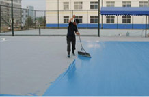 亞強體育施工案例:丙烯酸網(wǎng)籃球場(chǎng),