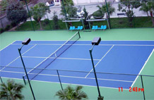 亞強體育施工案例:丙烯酸網(wǎng)籃球場(chǎng),