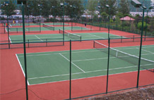 亞強體育施工案例:丙烯酸網(wǎng)籃球場(chǎng),