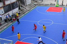 亞強體育施工案例:懸浮式球場(chǎng),