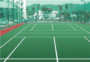 河北省石家莊北新街部隊塑膠pu羽毛球場(chǎng)