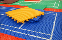 亞強體育施工案例:懸浮式幼兒園場(chǎng)地, 懸浮地板