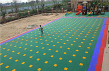 亞強體育施工案例:塑膠幼兒園場(chǎng)地施工,